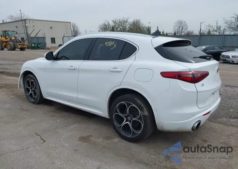 2020 Alfa Romeo Stelvio Ti Awd from USA, damaged, VIN ZASPAKBN6L7C92398
